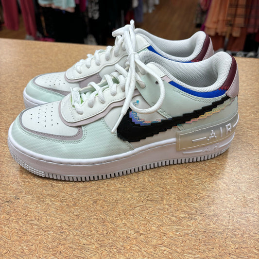 SHOES ATHLETIC by NIKE In WHITE, Size: 9
