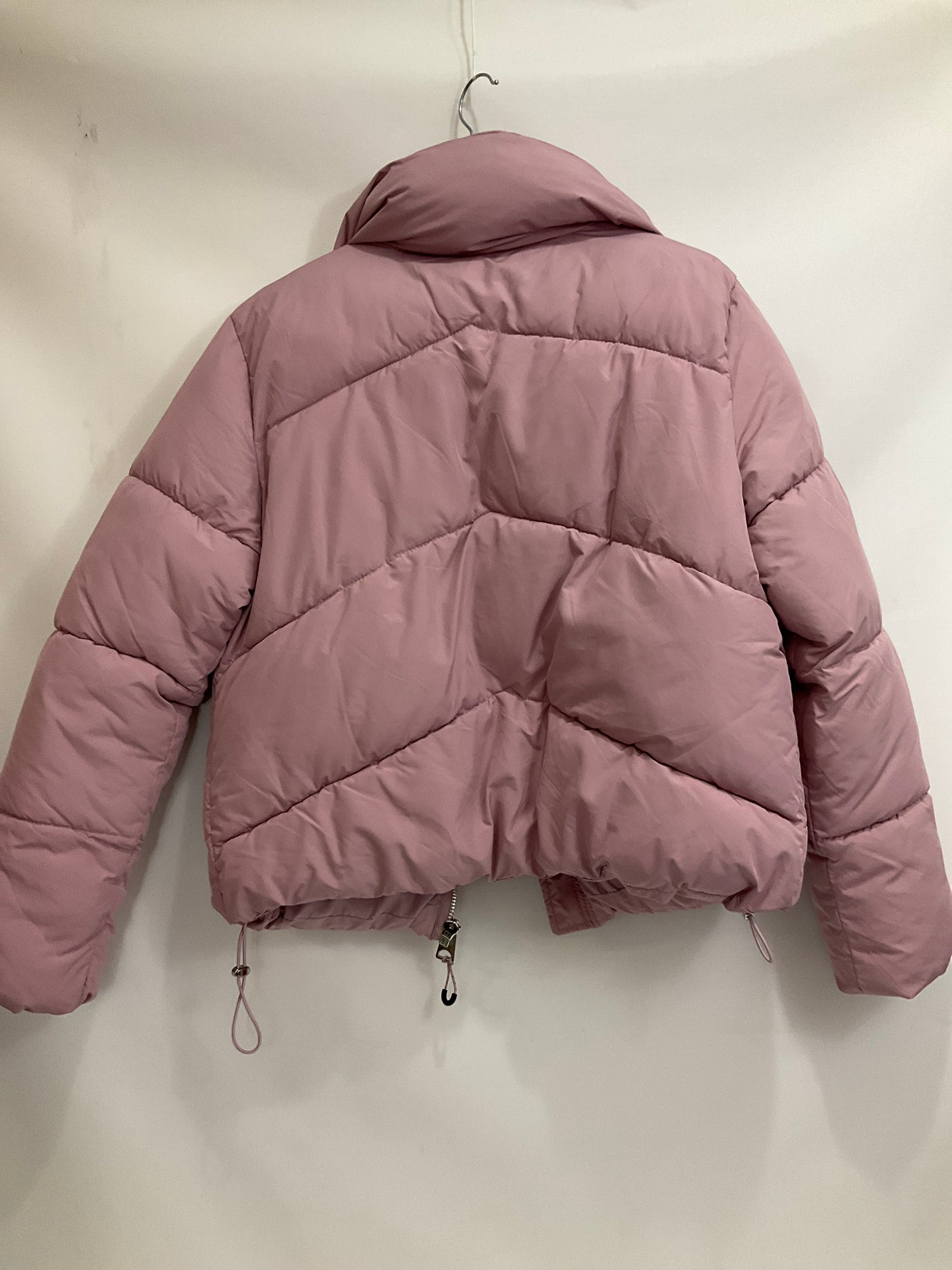 Coat Puffer & Quilted By Cmc In Pink, Size: M