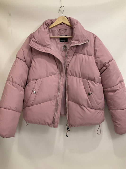 Coat Puffer & Quilted By Cmc In Pink, Size: M