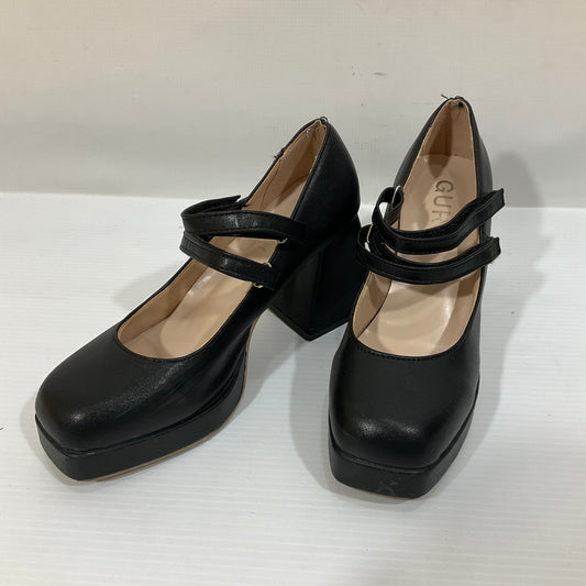 Shoes Heels Block By Clothes Mentor In Black, Size: 8