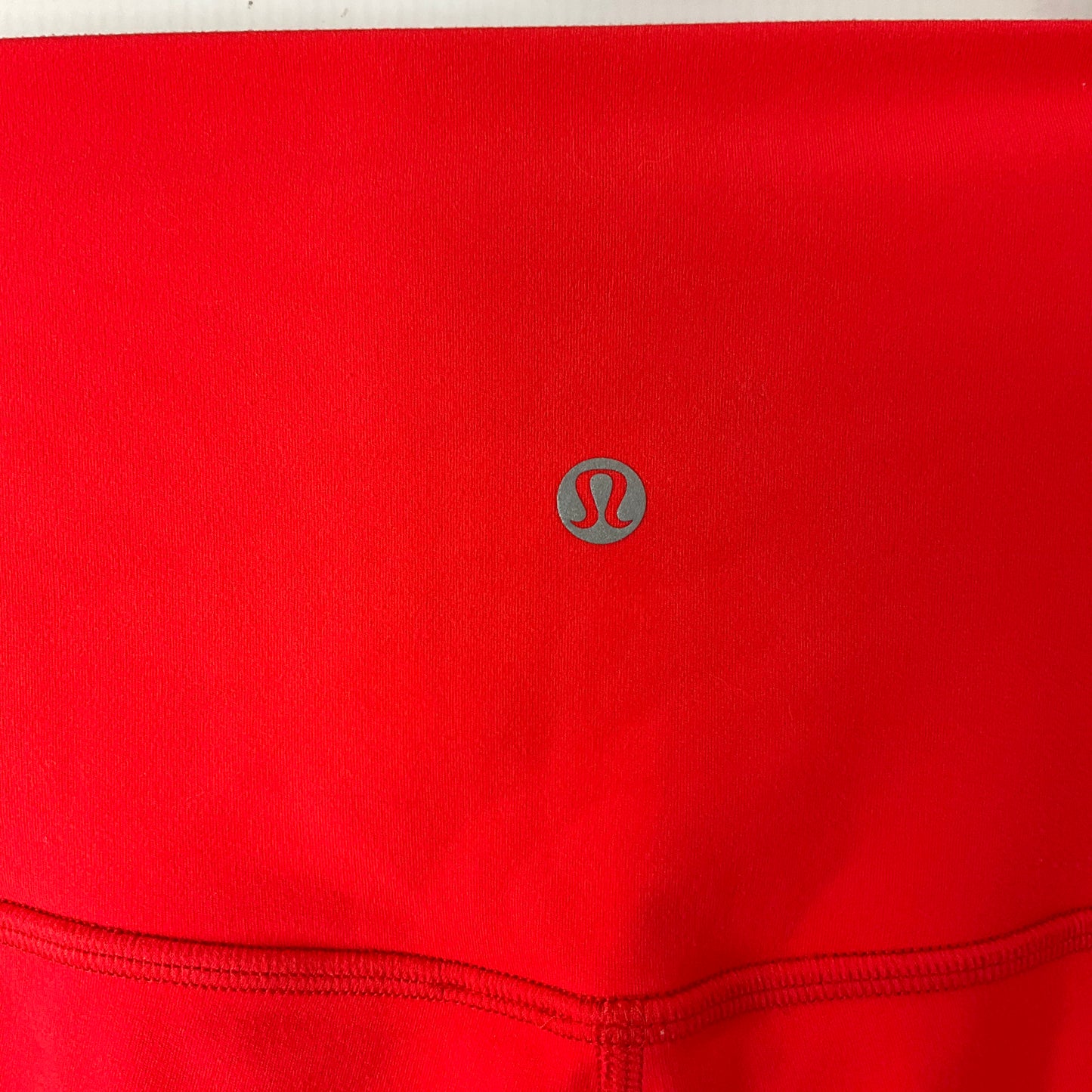 Athletic Leggings By Lululemon In Red, Size: 12