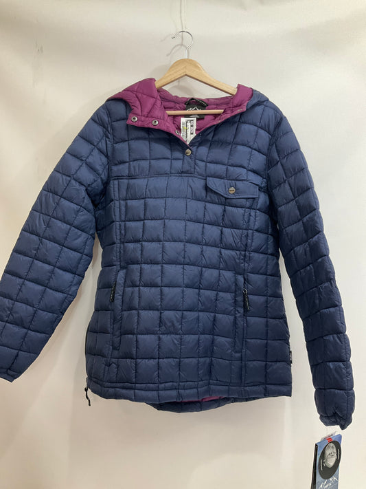 Jacket Puffer & Quilted By Cmc In Navy, Size: L