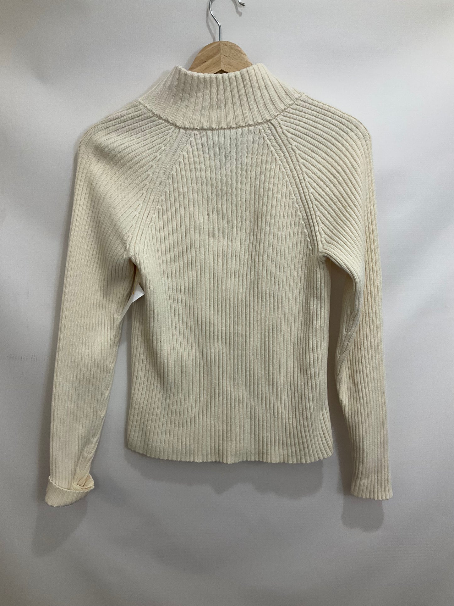 Sweater By Lauren By Ralph Lauren In Cream, Size: S