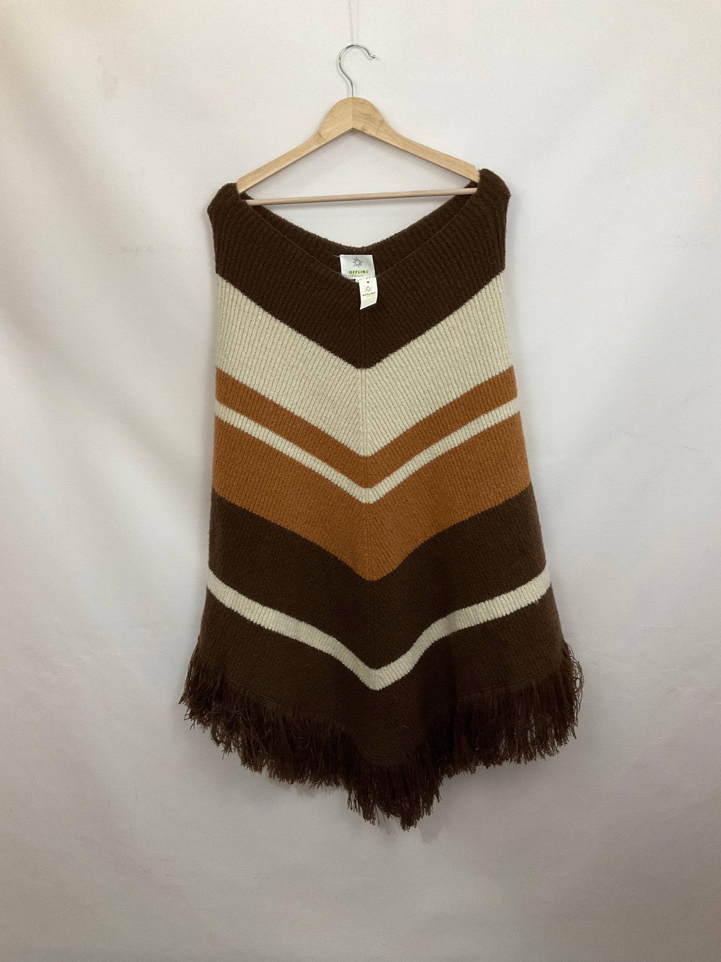 Poncho By Aerie In Brown, Size: Osfm