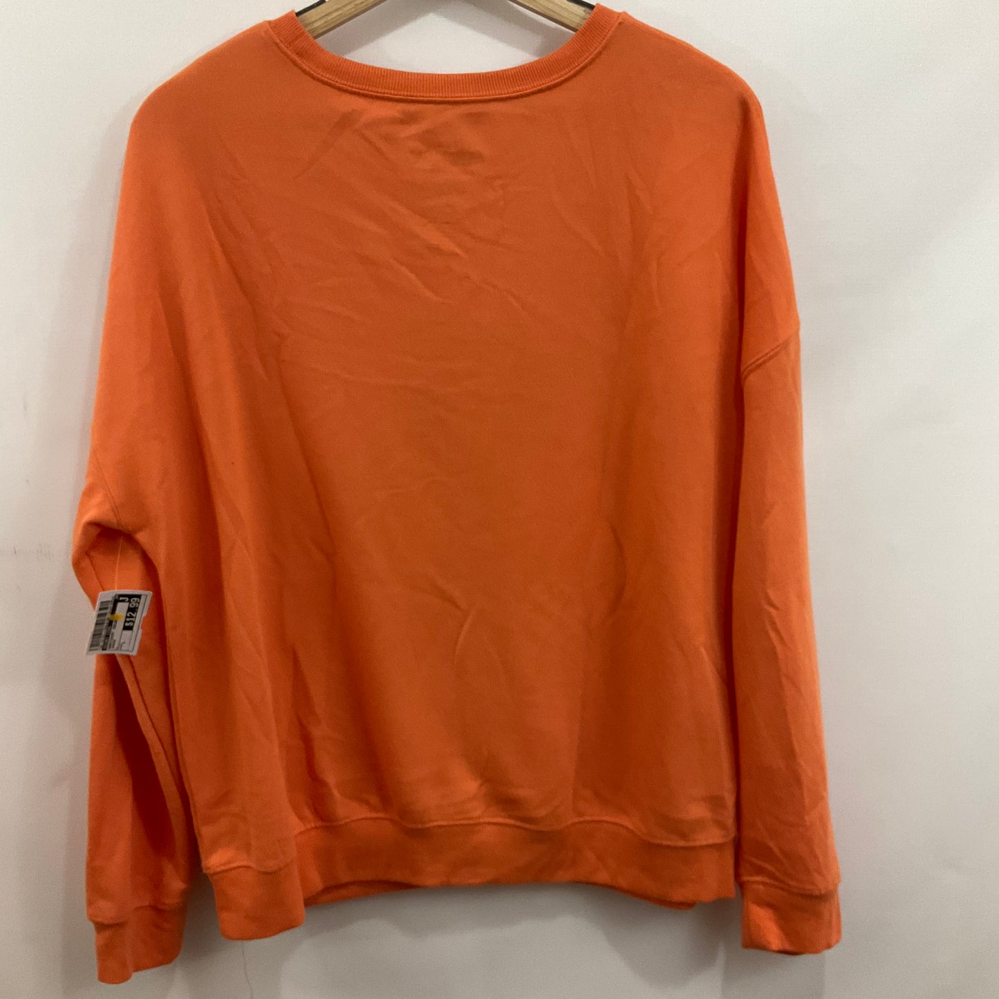 Sweatshirt Crewneck By Disney Store In Orange, Size: L