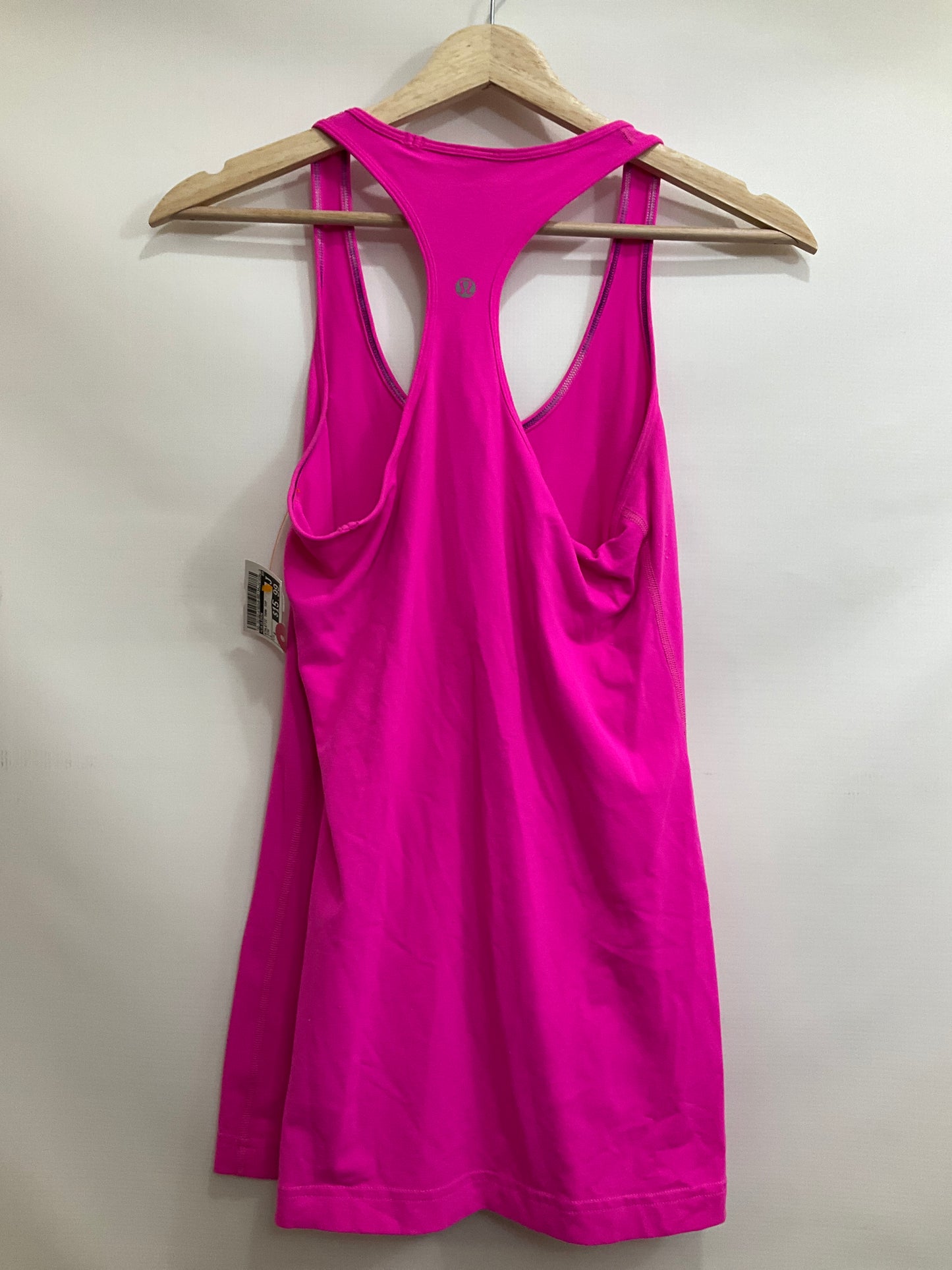 Athletic Tank Top By Lululemon In Pink, Size: 8