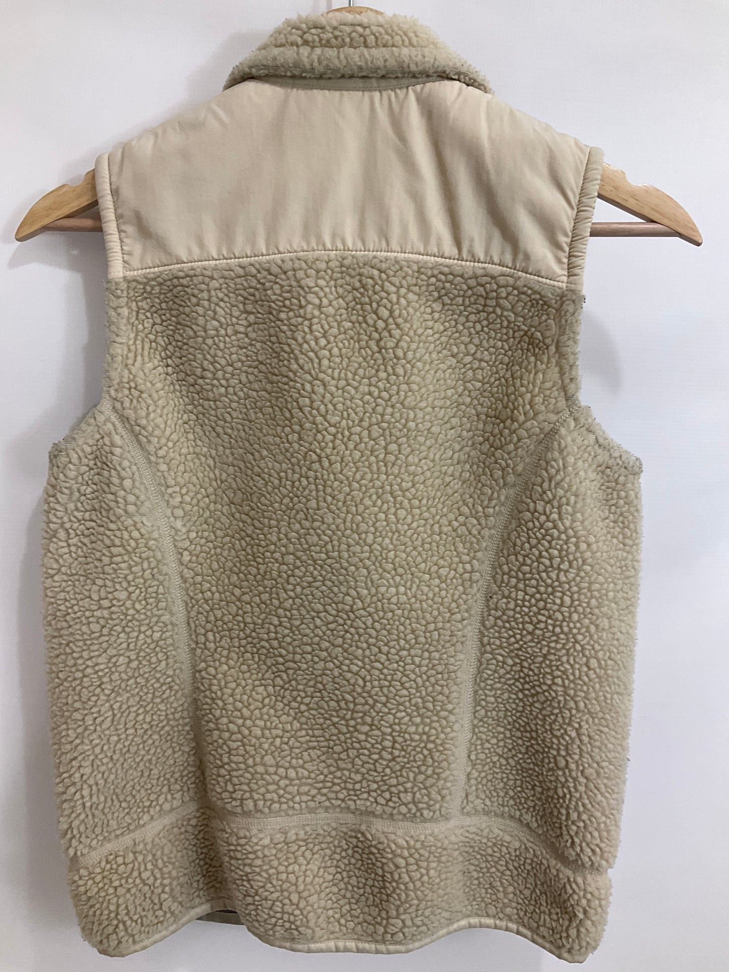 Vest Fleece By Patagonia In Cream, Size: S