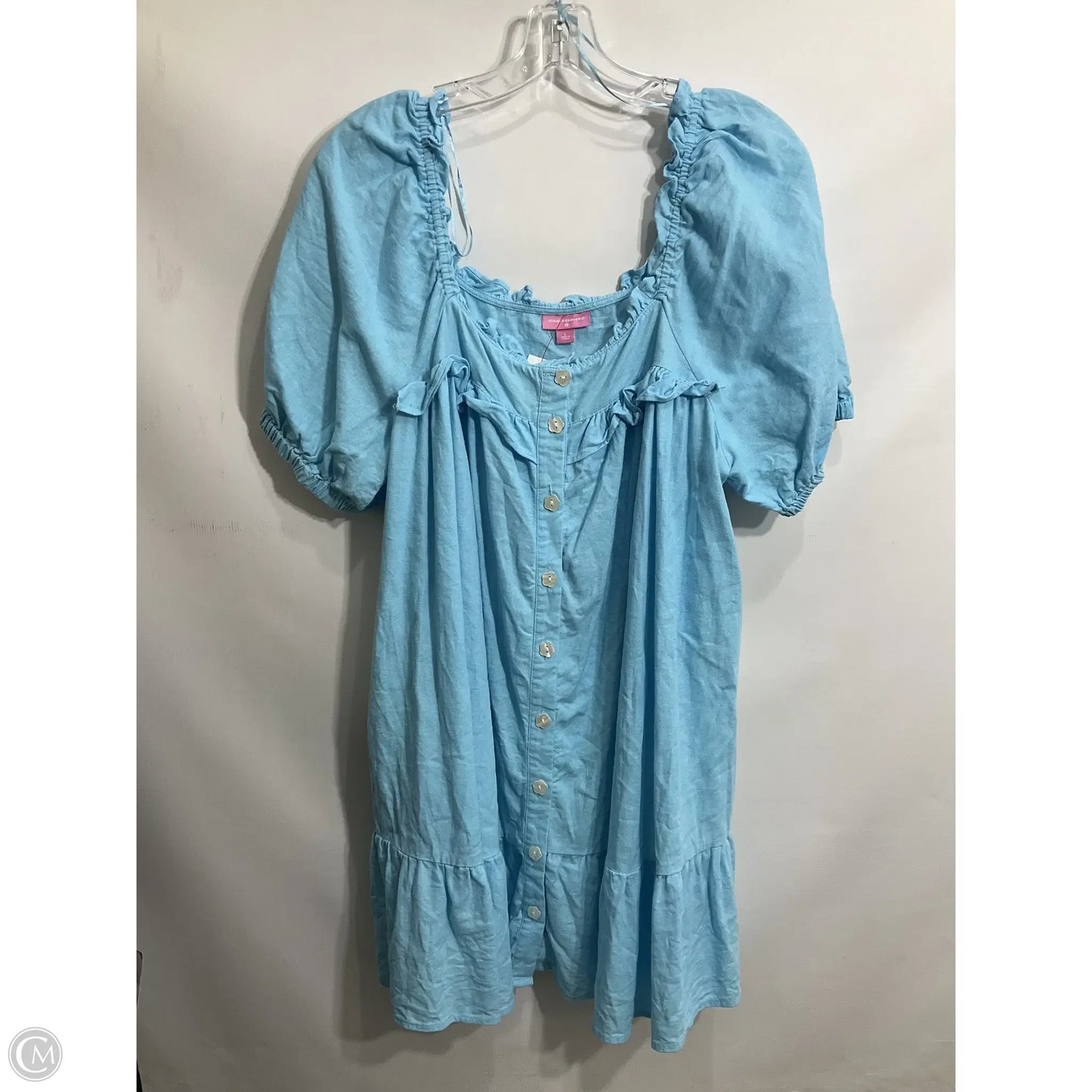 Dress Casual Short By Target-designer In Blue, Size: L