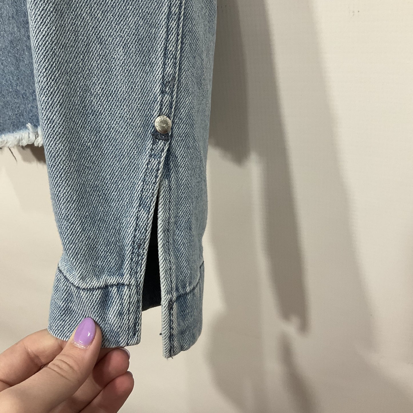 Jacket Denim By H&m  Size: 6