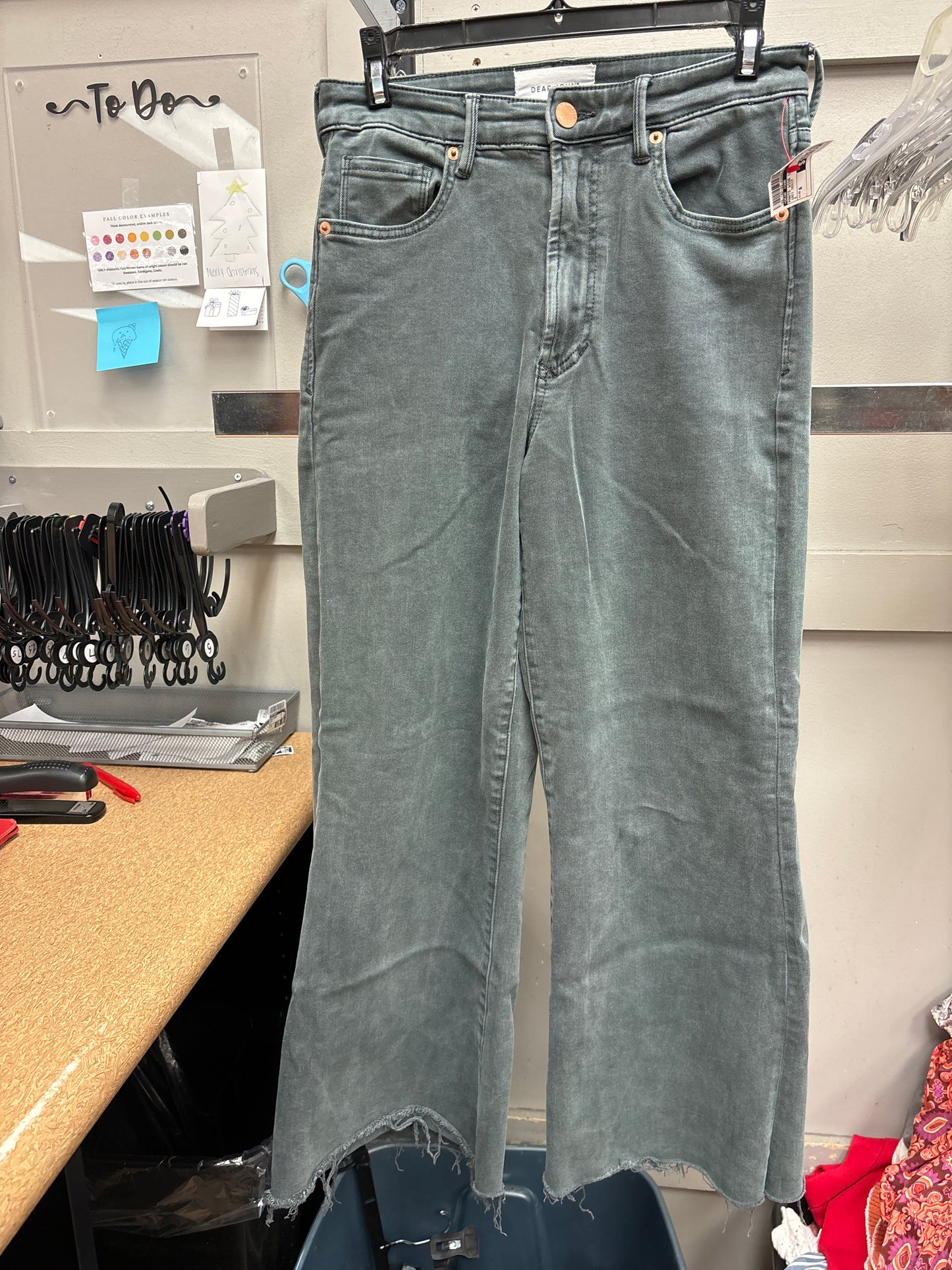 Pants Wide Leg By Dear John In Grey Denim, Size: 6