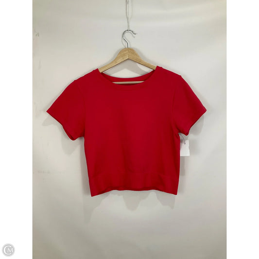Athletic Top Short Sleeve By All In Motion In Red, Size: Xxl