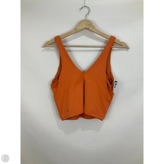 Athletic Tank Top By All In Motion In Orange, Size: M