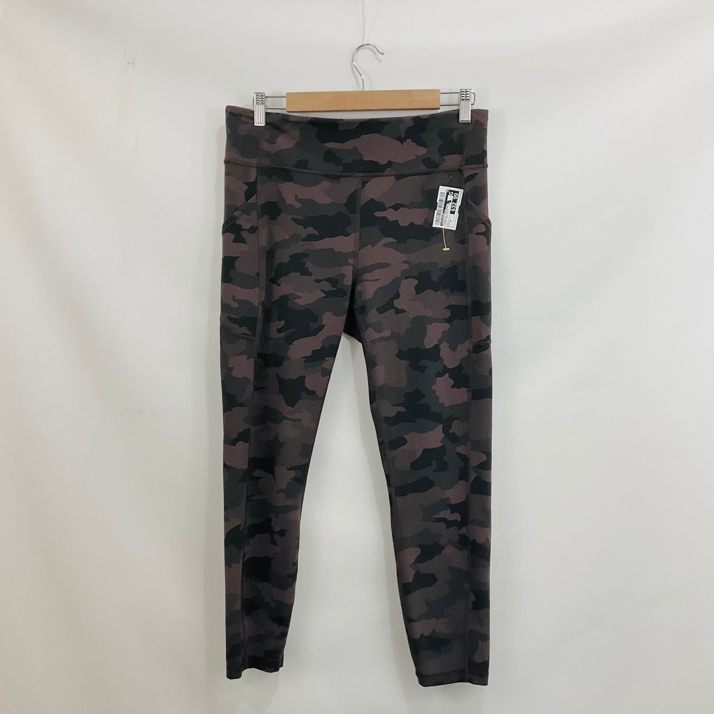 Athletic Leggings By Lululemon In Camouflage Print, Size: 12