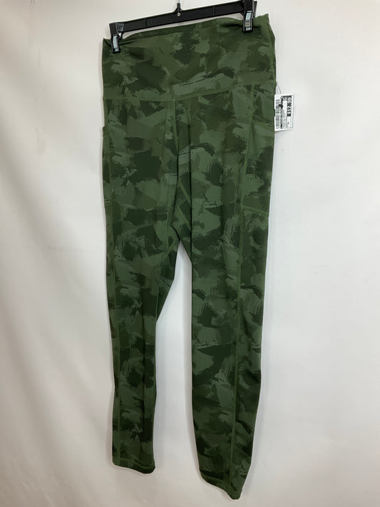 Camouflage Print Athletic Leggings Clothes Mentor, Size Xl