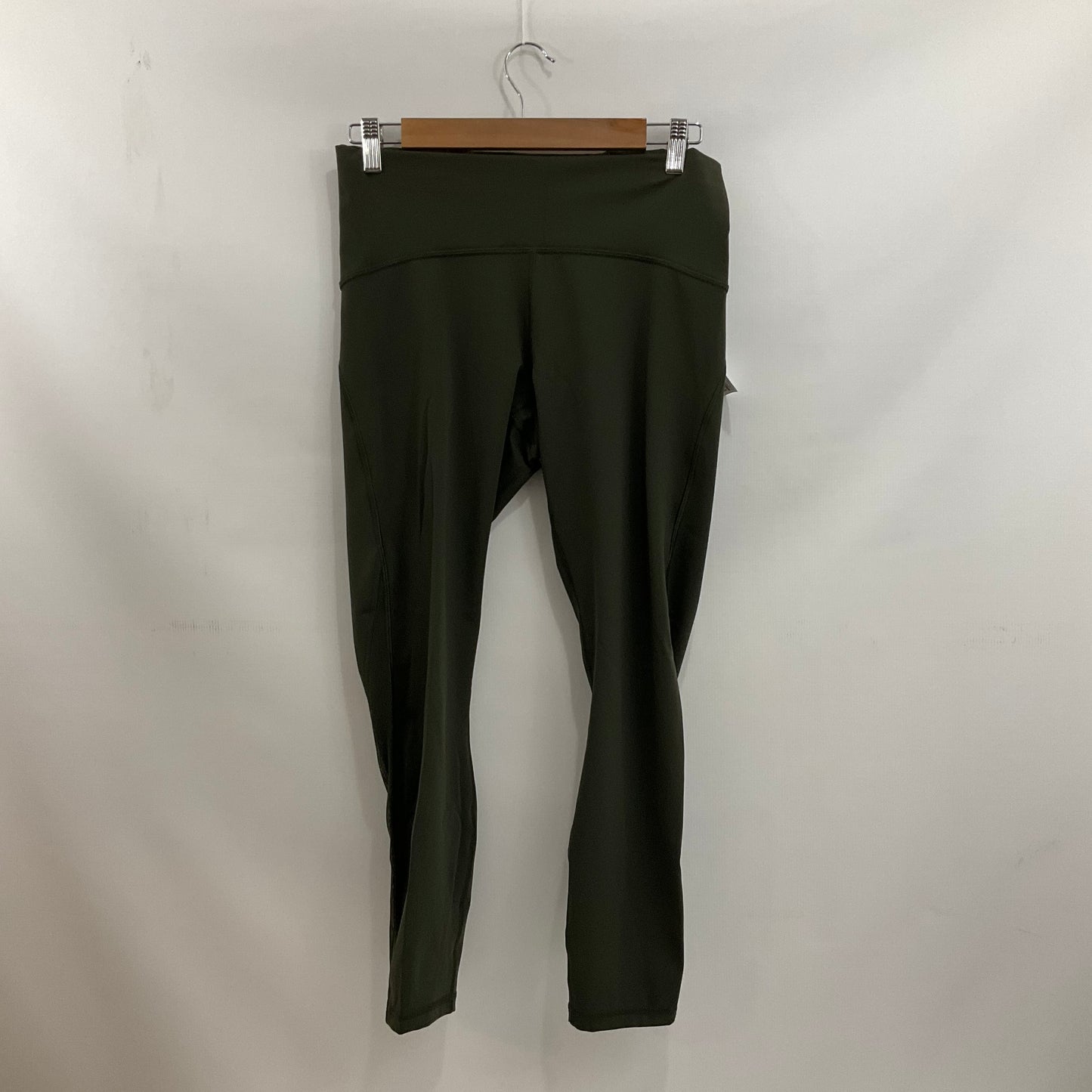 Athletic Leggings By Lululemon In Green, Size: 10