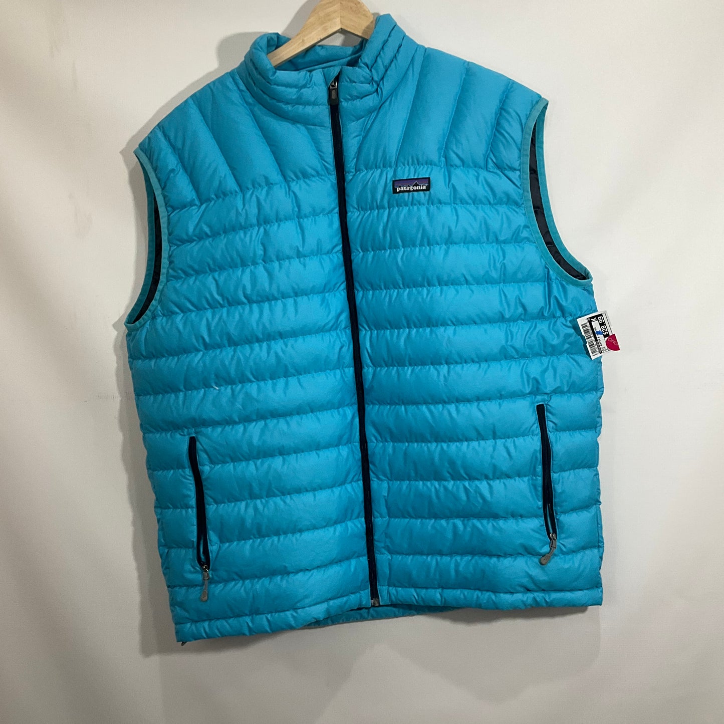 Vest Puffer & Quilted By Patagonia In Blue, Size: Xl