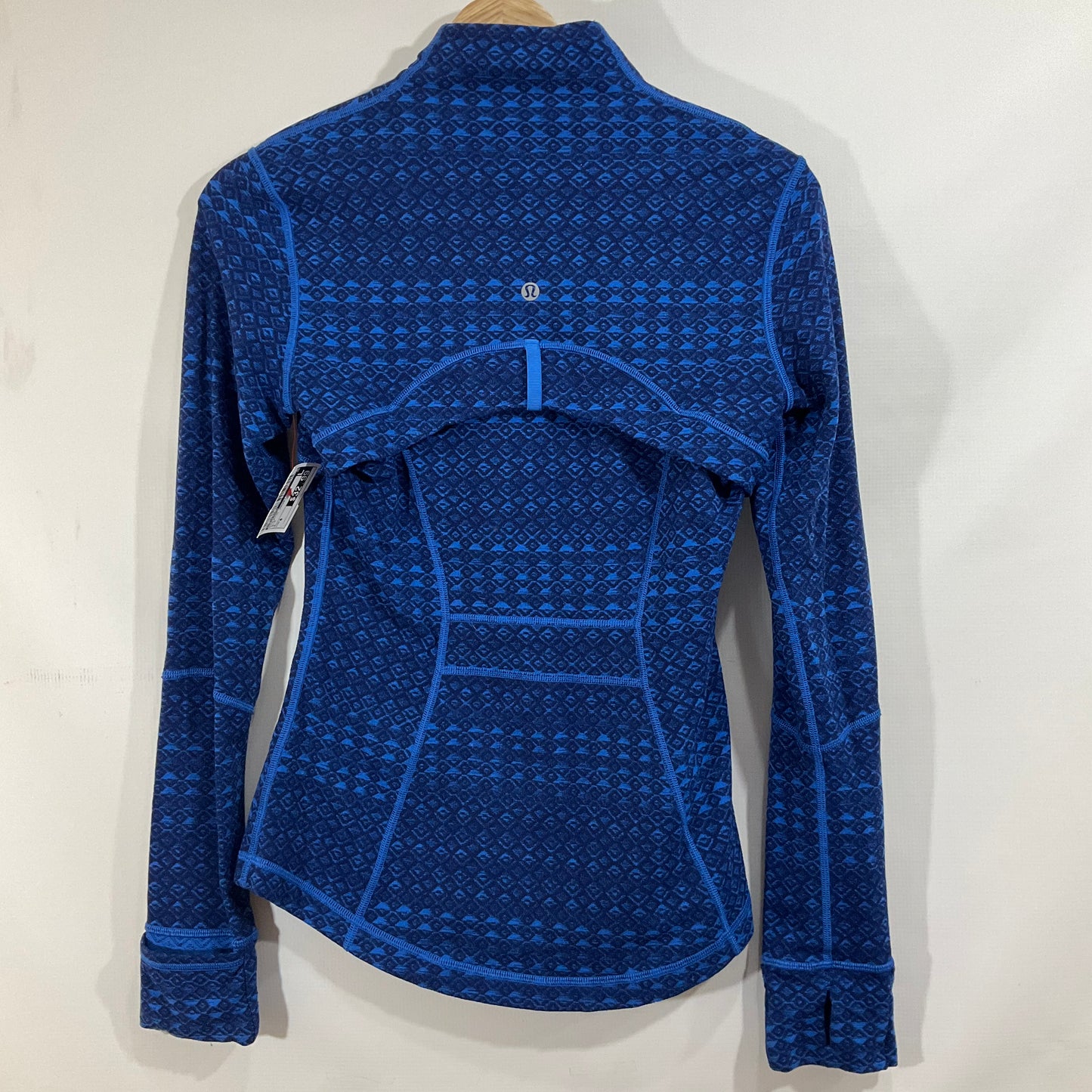 Athletic Jacket By Lululemon In Blue, Size: 6