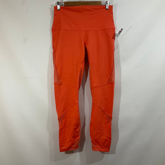 Athletic Leggings By Lululemon In Orange, Size: 10