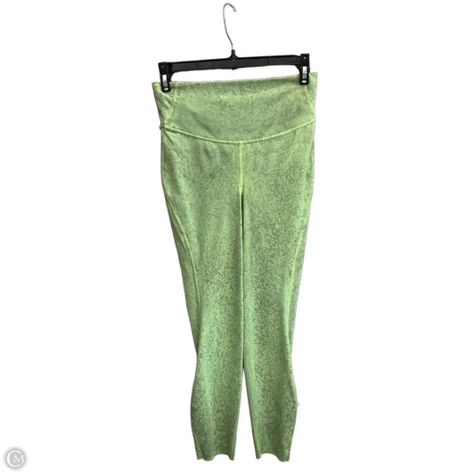 Athletic Leggings By Lululemon In Green, Size: 4