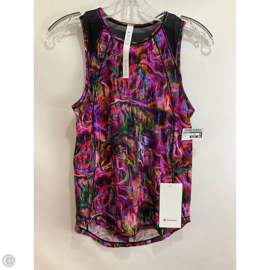 Athletic Tank Top By Lululemon In Multi-colored, Size: 2