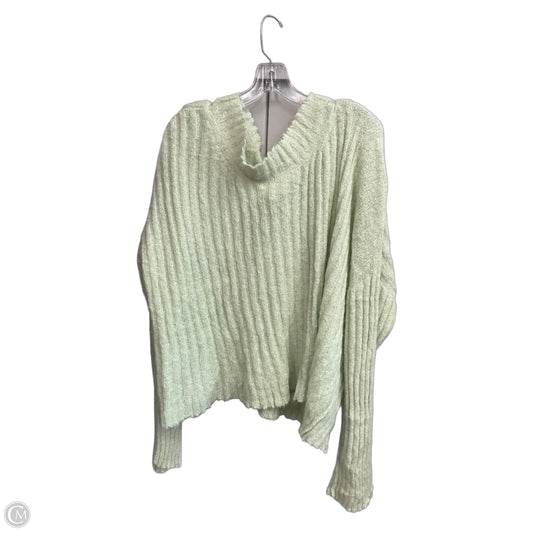 Sweater By Free People In Green, Size: L
