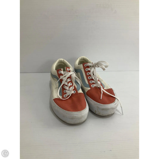 Shoes Sneakers By Vans In Multi-colored, Size: 7
