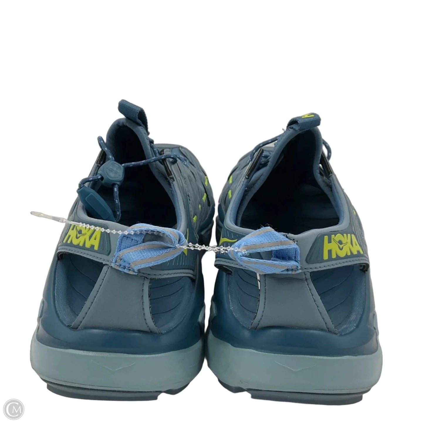 Sandals Flats By Hoka In Blue, Size: 7