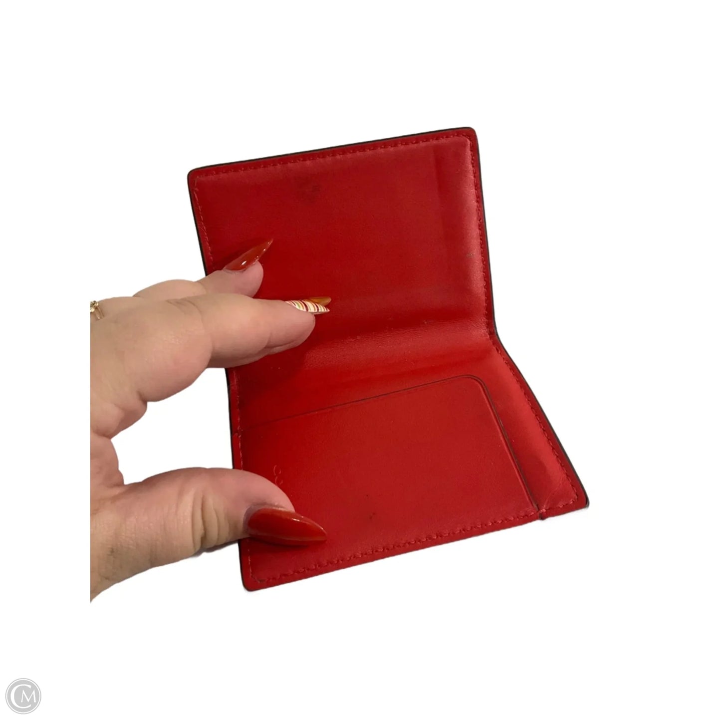 Wallet Designer By Coach, Size: Small