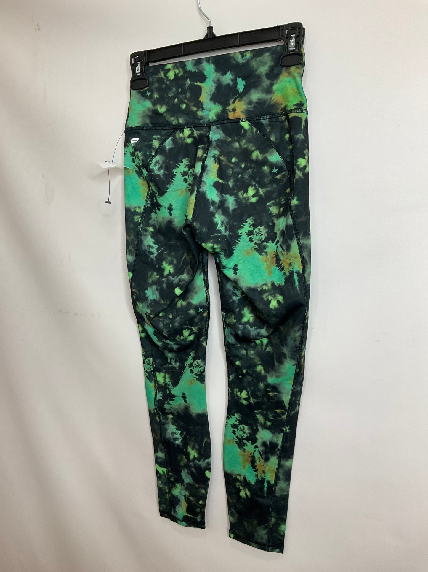 Green Athletic Leggings Fabletics, Size Xs