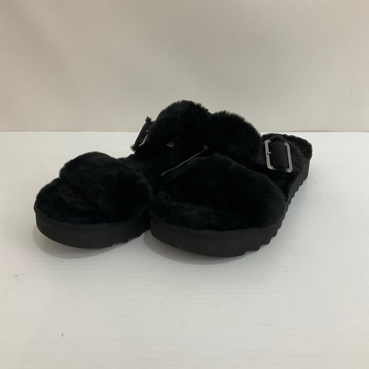 Sandals Flats By Koolaburra By Ugg In Black, Size: 8