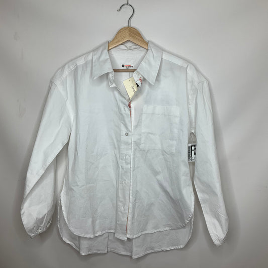 White Top Long Sleeve Sundry, Size Xs