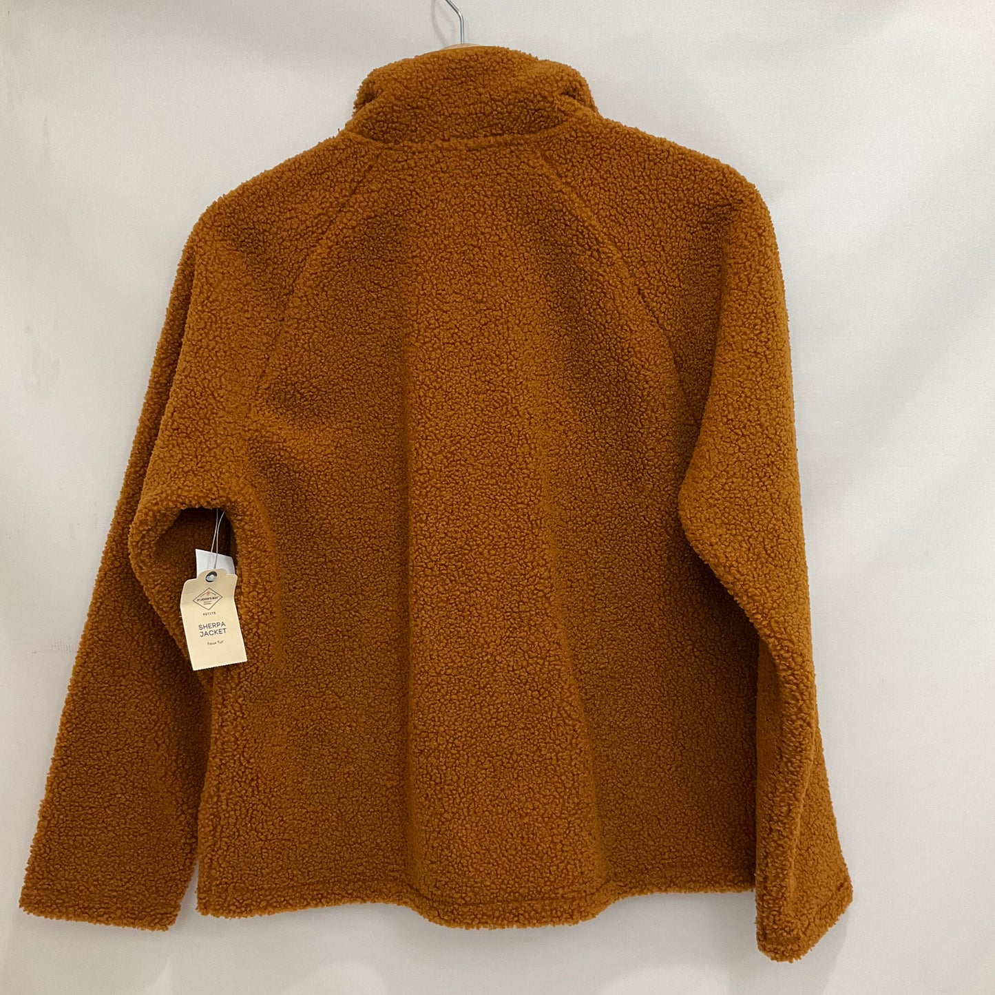 Jacket Fleece By St Johns Bay In Brown, Size: M