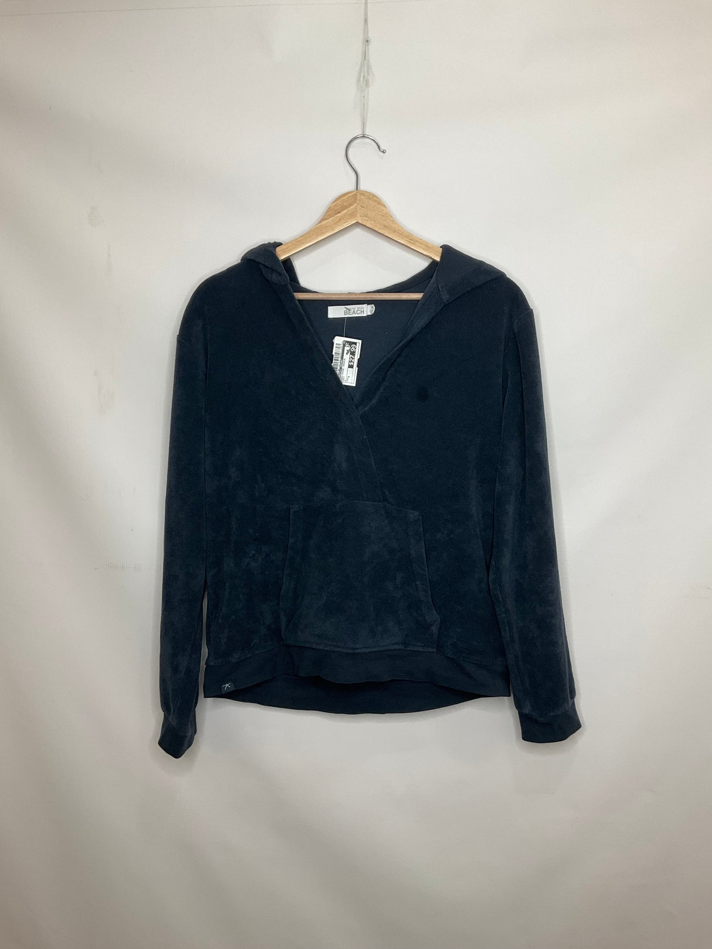 Navy Sweatshirt Hoodie Barefoot Dreams, Size S