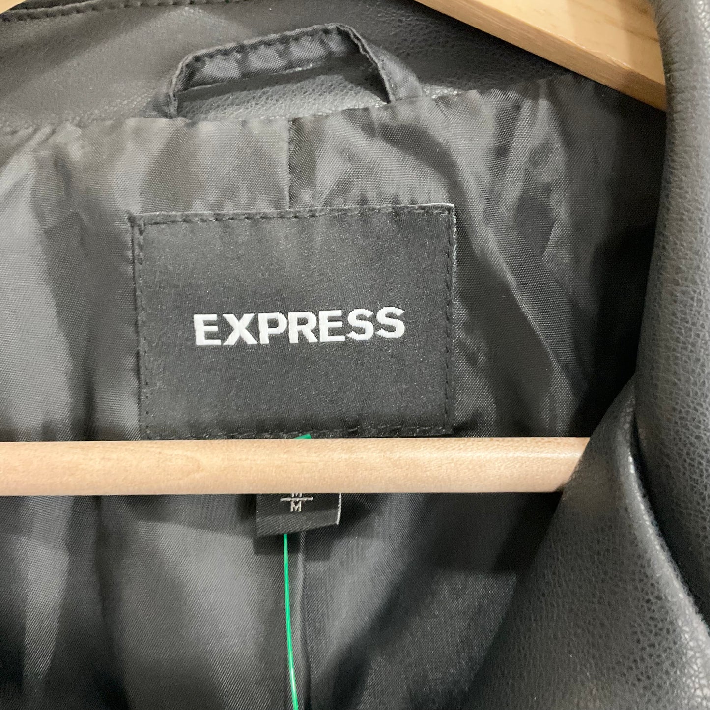 Jacket Moto By Express In Black, Size: M