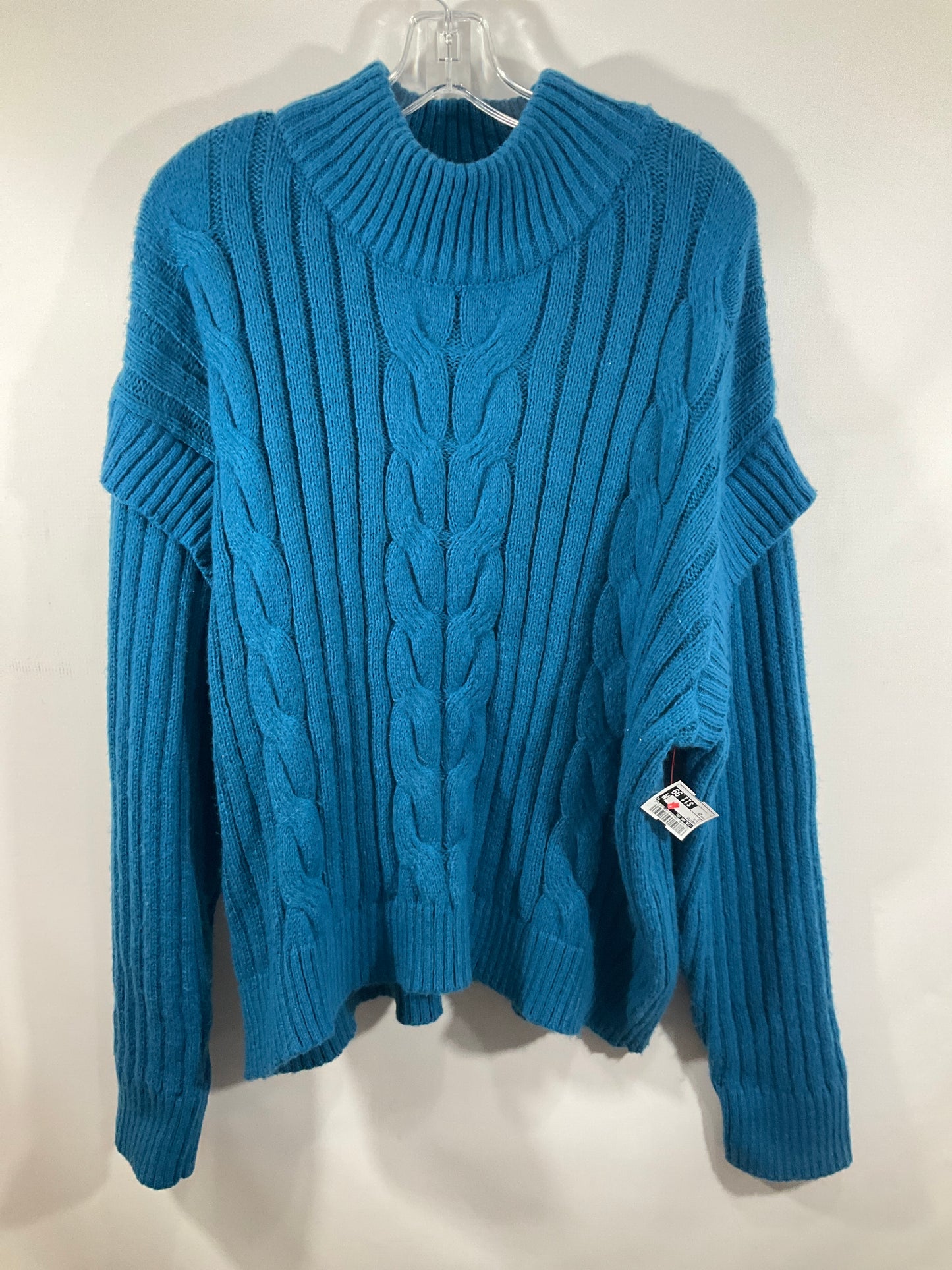 Sweater By Time And Tru In Blue, Size: 2x