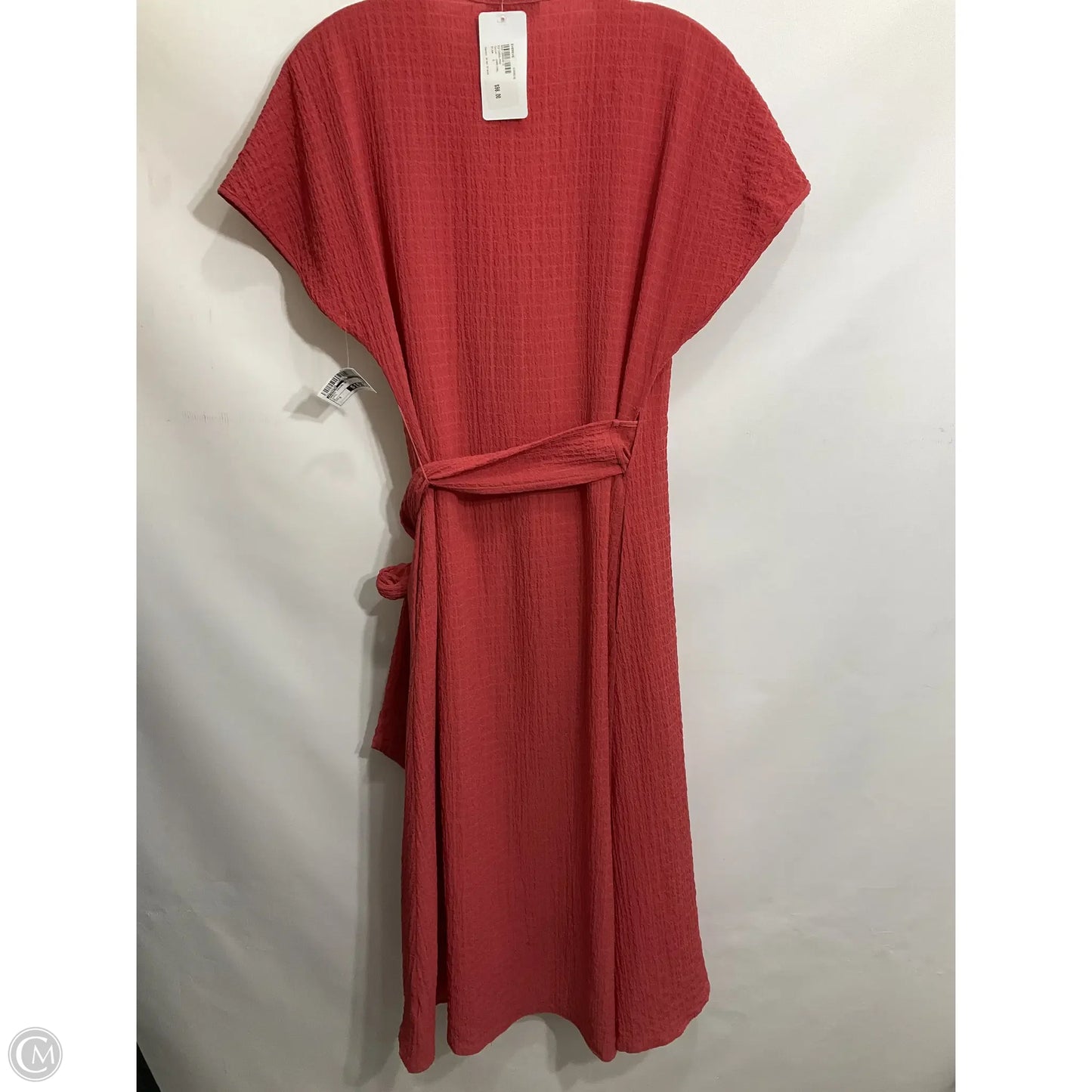 Dress Casual Midi By Evereve In Coral, Size: S