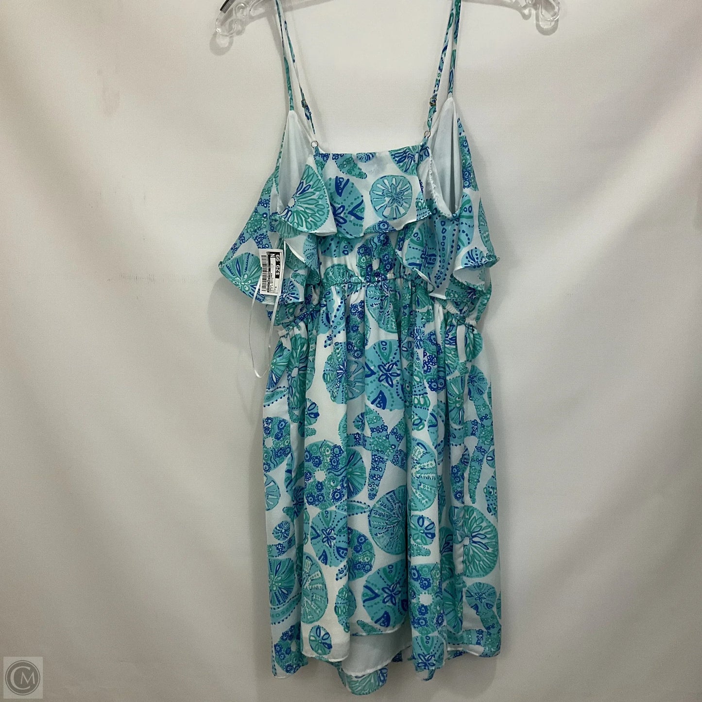 Dress Designer By Lilly Pulitzer In Blue & White, Size: S