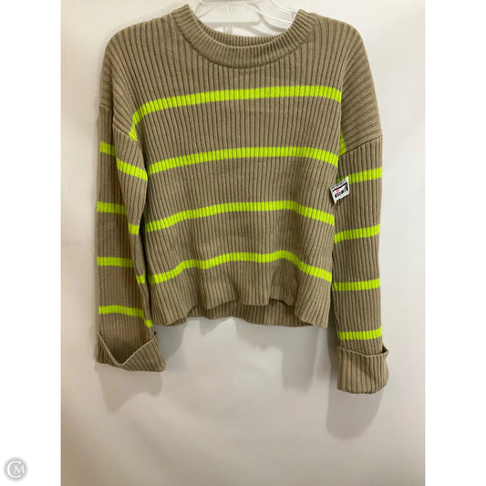 Sweater By Evereve In Striped Pattern, Size: M