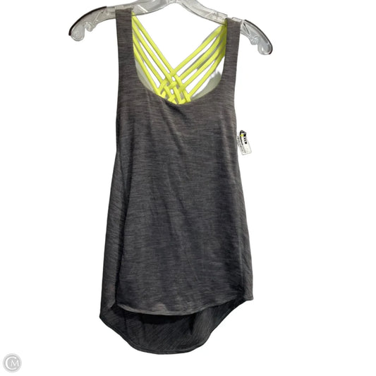 Athletic Tank Top By Lululemon In Grey, Size: 6