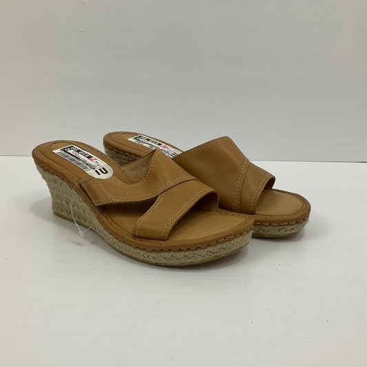 Sandals Heels Wedge By Hush Puppies  Size: 10