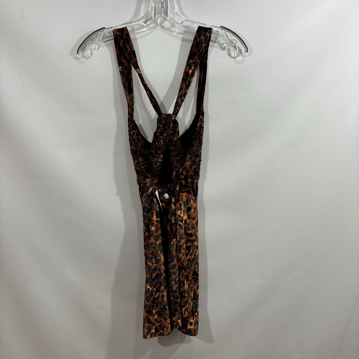 Dress Casual Short By Free People In Animal Print, Size: S