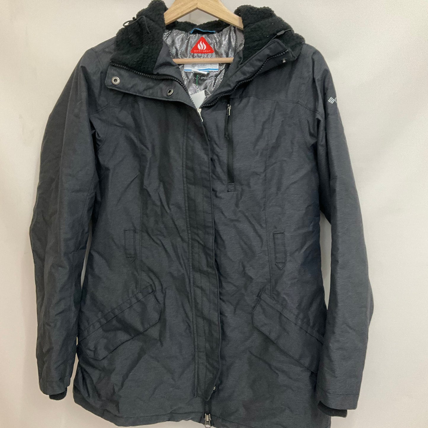 Coat Puffer & Quilted By Columbia In Black, Size: S