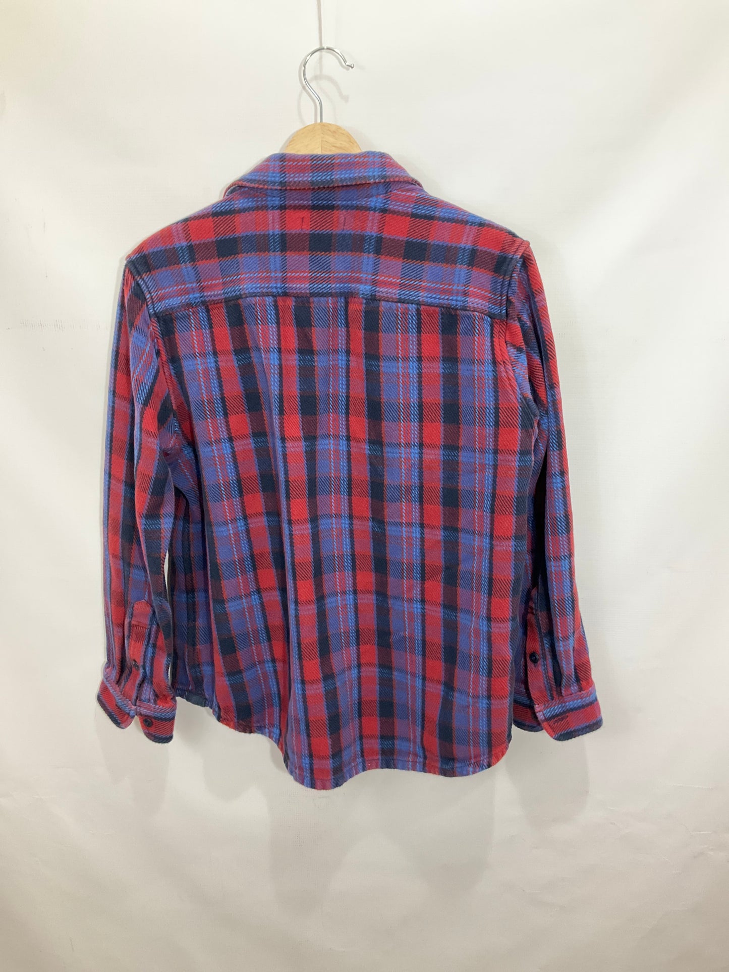 Jacket Shirt By outerknown In Blue & Red, Size: S