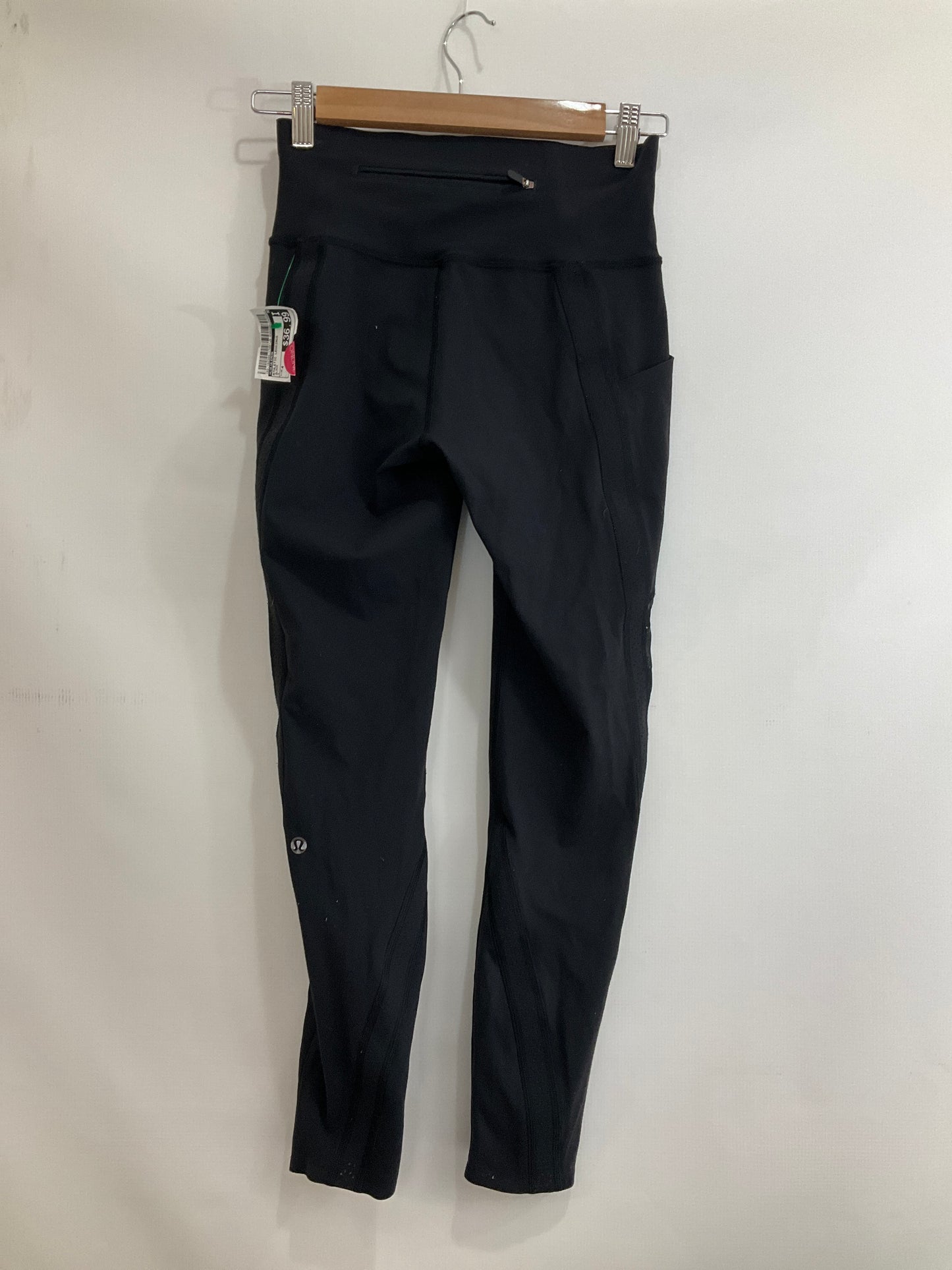 Athletic Leggings By Lululemon In Black, Size: 4