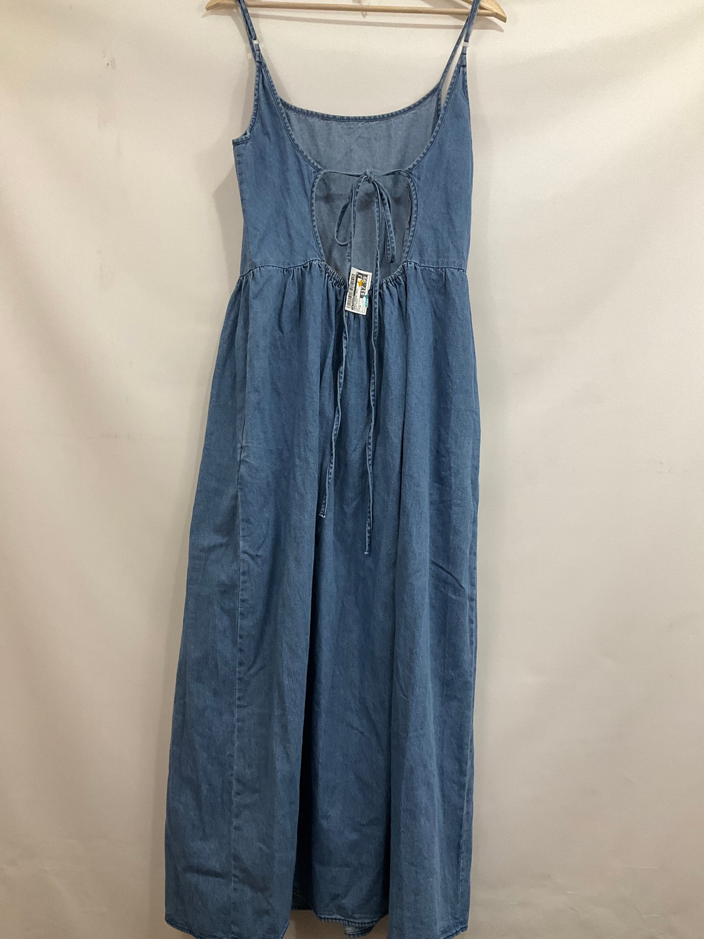 Dress Casual Maxi By Olivaceous In Blue Denim, Size: M