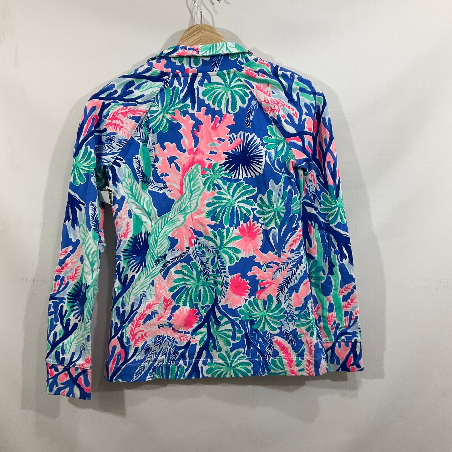 Top Long Sleeve By Lilly Pulitzer In Floral Print, Size: Xxs