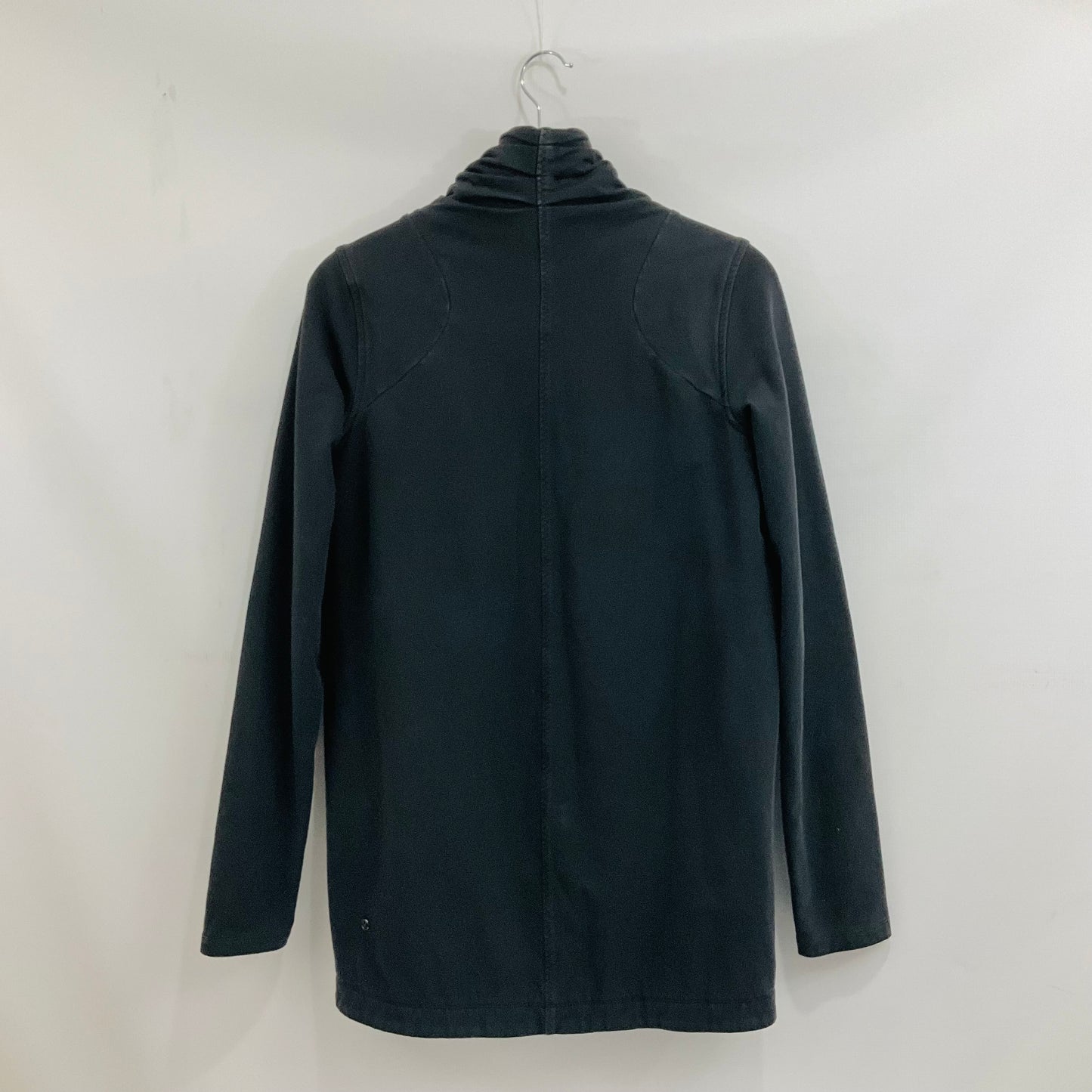 Athletic Jacket By Lululemon In Black, Size: 6