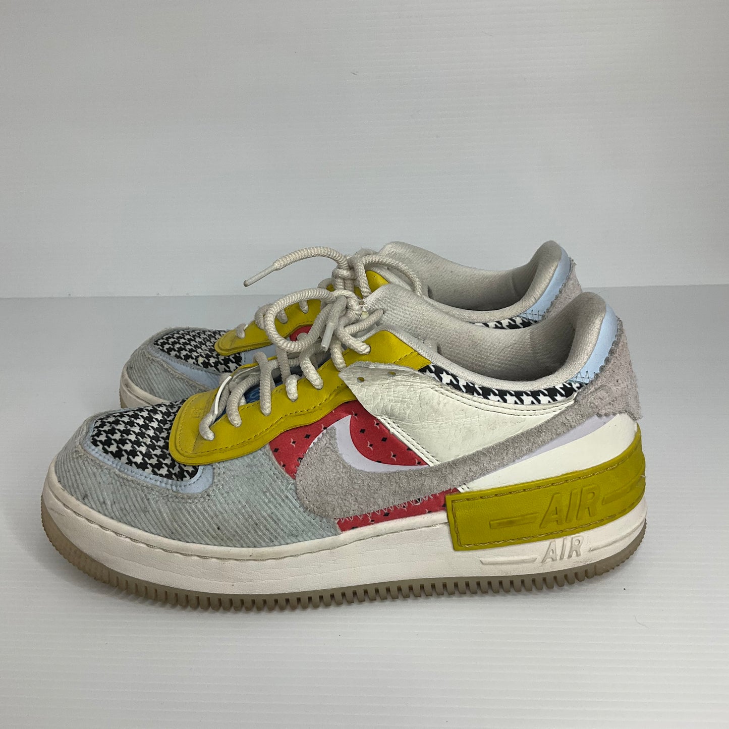 Multi-colored Shoes Sneakers Platform Nike, Size 11