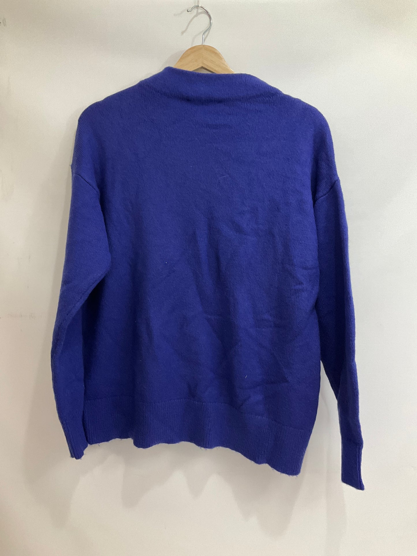 Sweater By Ann Taylor In Blue, Size: L