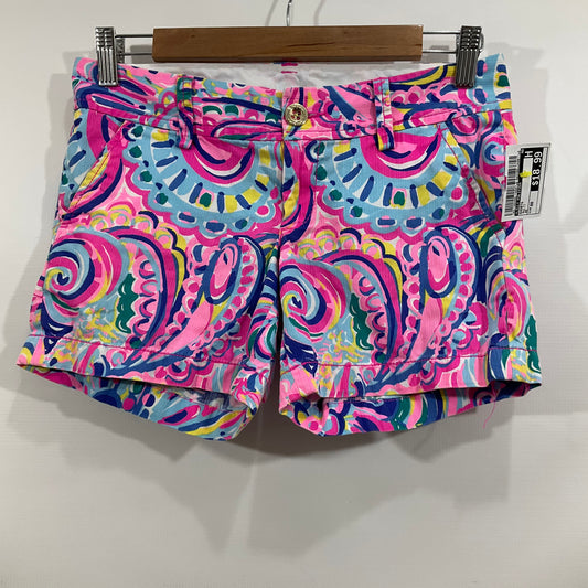 Shorts By Lilly Pulitzer In Multi-colored, Size: 00